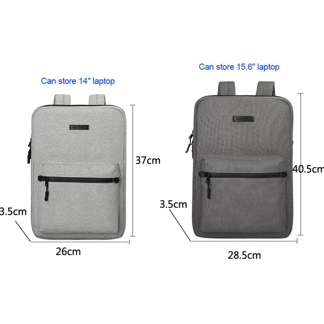 Nowoczesny plecak na laptopa 14-15.6 cala dla mężczyzn i kobiet - moda 2020 - Wianko - 12