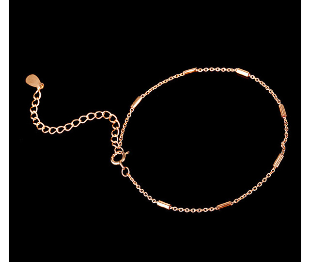 Luksusowa bransoletka łańcuszkowa dla kobiet z różowym złoceniem - najnowszy modny design, idealny prezent na rocznicę 2021 - Wianko - 9