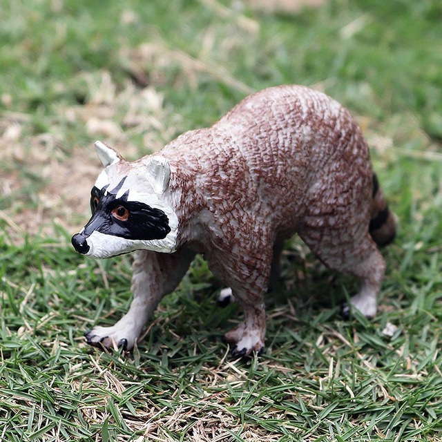 Figurka dzikich zwierząt Oenux: ełk, niedźwiedź, krokodyl, wąż - model do kolekcji zabawek dla dzieci - Wianko - 30