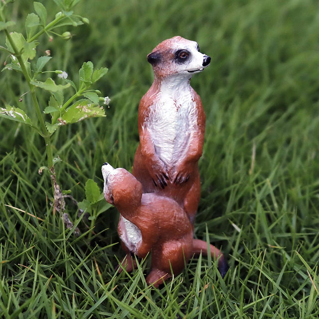Figurka dzikich zwierząt Oenux: ełk, niedźwiedź, krokodyl, wąż - model do kolekcji zabawek dla dzieci - Wianko - 31
