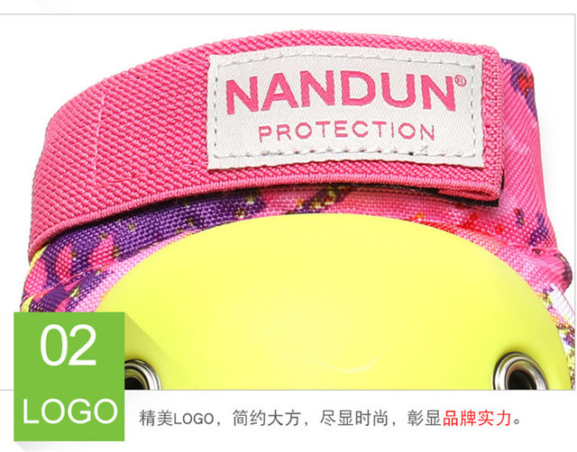 Podkładka ochronna Protector 6 na łokieć, kolano i rękę - nakolanniki sportowe strażnicze dla dzieci - Wianko - 4