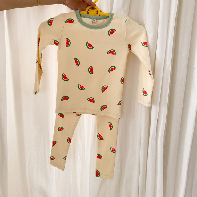 Zestaw ubrań dla niemowląt Frosted, jesień/zima 2021, chłopiec/dziewczyna, piżamy, ubrania domowe, bielizna - Wianko - 20