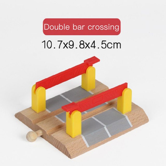 Montażowy zestaw drewnianego pociągu DIY - akcesoria do ręcznego składania, kompatybilne z małymi pociągami, edukacyjne zabawki do wczesnej nauki dla dzieci - Wianko - 28
