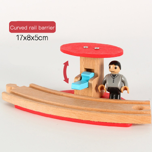 Montażowy zestaw drewnianego pociągu DIY - akcesoria do ręcznego składania, kompatybilne z małymi pociągami, edukacyjne zabawki do wczesnej nauki dla dzieci - Wianko - 18