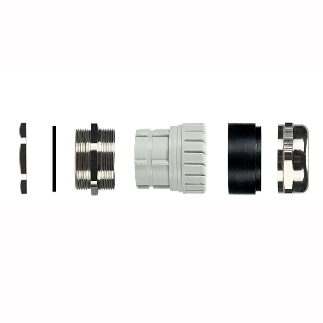Złącze kablowe IP68 PG29 nikiel mosiądz 5 sztuk/partii do kabli o średnicy 18-25mm, wodoodporne - Wianko - 5