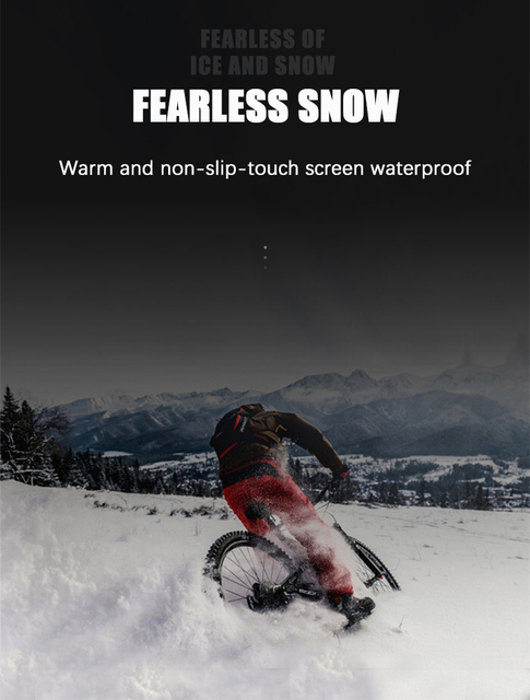 Jesienne zimowe narciarskie rękawice outdoorowe - touch screen, wodoodporne, wiatroszczelne, ciepłe, polarowe, termiczne - Wianko - 2
