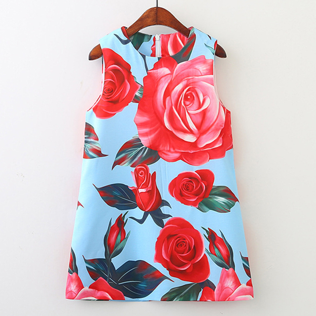 Nowa sukienka bez rękawów dla dziewczynki Menoea 2020 z graffitowym nadrukiem, rozmiar 3-8 lat - Wianko - 30