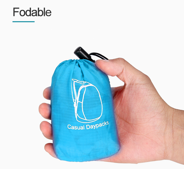Pakowny plecak wspinaczkowy o pojemności 15L, ultralekki, wodoodporny, składany dla kobiet i mężczyzn - Wianko - 8