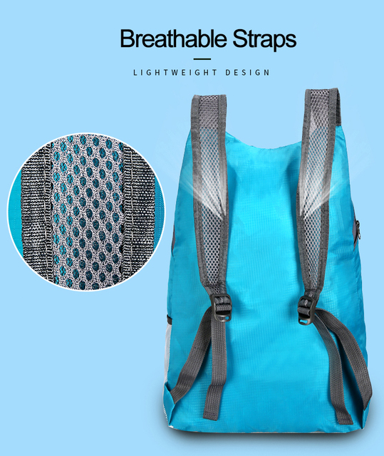 Pakowny plecak wspinaczkowy o pojemności 15L, ultralekki, wodoodporny, składany dla kobiet i mężczyzn - Wianko - 7