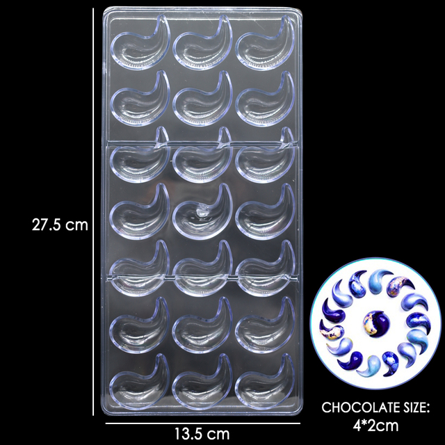 Nowa foremka do ciast Bar Maker w kształcie wargi - forma na gwiazdkowe czekoladowe naczynia - Wianko - 12