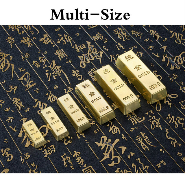 Mosiężne przyciski do papieru w stylu chińskiej kaligrafii - Wianko - 7