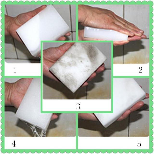 Magiczna gąbka do wycierania oczyszczająca zapewniająca łatwe spienianie - pad z nano gąbką melaminową do mycia naczyń - Wianko - 6