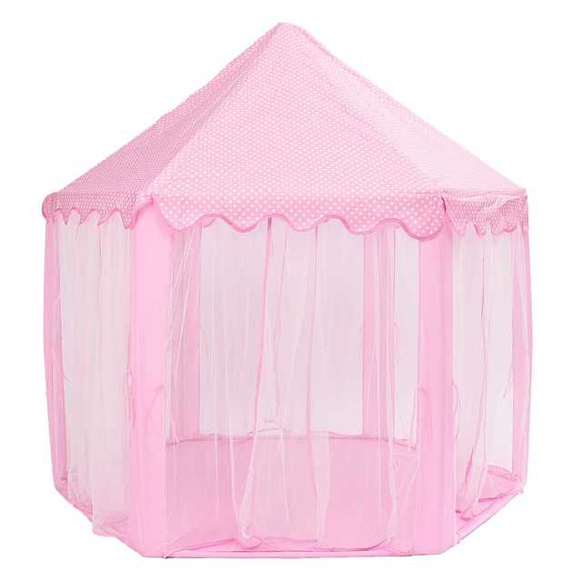 Malutki składany namiot dla dzieci w kształcie sześciokąta, wzór księżniczki zabawka domowa - Wianko - 6