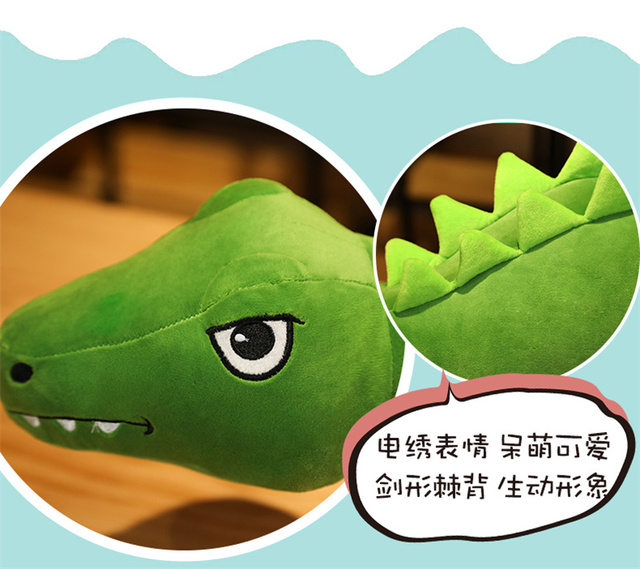 Pluszowy dinozaur Stegozaur - kreatywna kreskówka, miękka poduszka dla dzieci, prezent urodzinowy dla dziewczynki - Wianko - 16