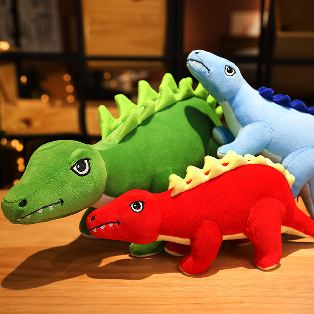 Pluszowy dinozaur Stegozaur - kreatywna kreskówka, miękka poduszka dla dzieci, prezent urodzinowy dla dziewczynki - Wianko - 13