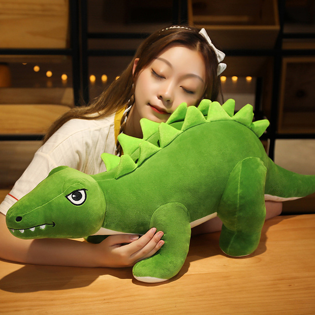 Pluszowy dinozaur Stegozaur - kreatywna kreskówka, miękka poduszka dla dzieci, prezent urodzinowy dla dziewczynki - Wianko - 14