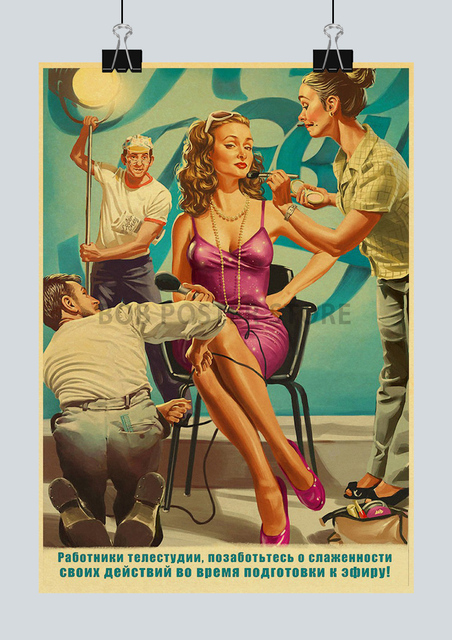 Plakat Vintage Sexy Pin Up Girl z papierem pakowym Retro na piwo do baru/restauracji - Wianko - 27