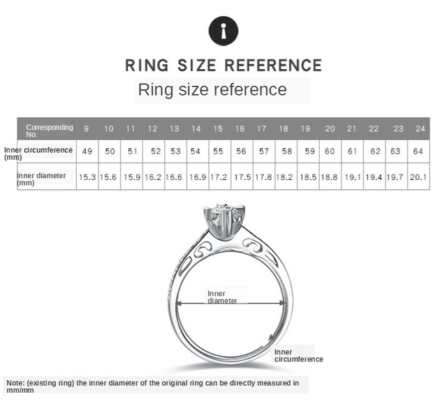 925 Sterling Silver Pierścionek z kokardką dla kobiet - Czarny Anioł z Cyrkonami; koreańska moda, różowe złoto, biżuteria ślubna - Wianko - 8