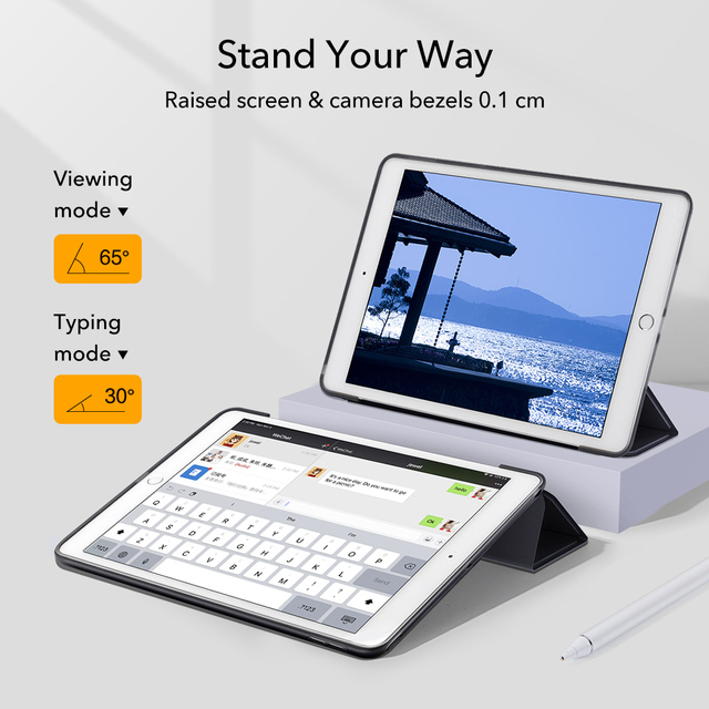 Etui ESR na iPad Air 4 2020 - elastyczne, przyjazne dla skóry, inteligentne - Wianko - 8