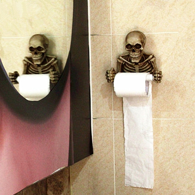 Kreatywny uchwyt na papier toaletowy - naścienny schowek do łazienki wc, magazynowy regał - Wianko - 5