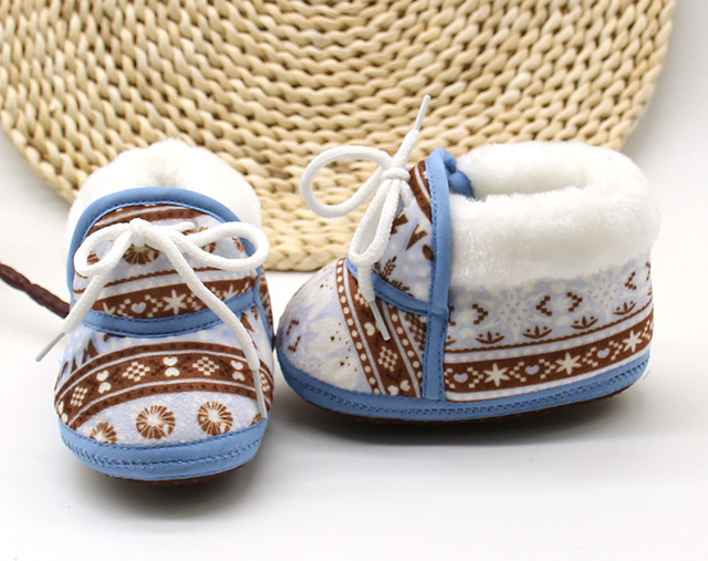 Buty zimowe dla niemowląt JIAYAN - antypoślizgowe buciki miękka odzież na co dzień - Wianko - 5