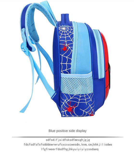 Tornister szkolny Disney Spiderman Cartoon dla chłopców - mrożony plecak księżniczki wodoodporny - Wianko - 14