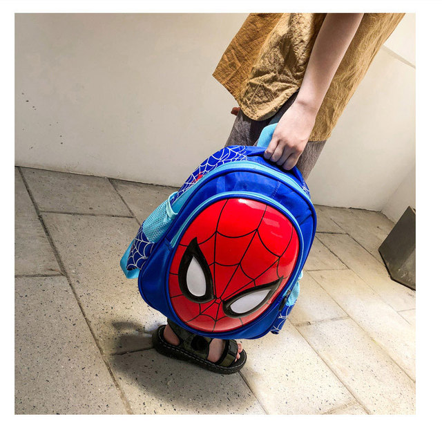 Tornister szkolny Disney Spiderman Cartoon dla chłopców - mrożony plecak księżniczki wodoodporny - Wianko - 5