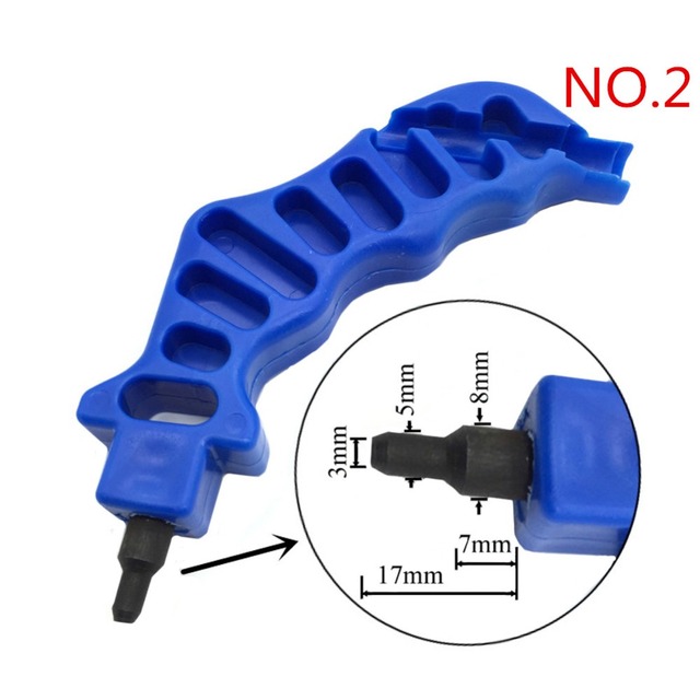 Dziurkacz do montażu rur hydraulicznych PE, 3mm/4mm/8mm, 1 szt - Wianko - 13