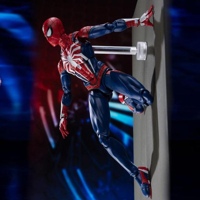 Figurka akcji Disney The Avengers Spiderman Upgrade Battle Clothes - Model z ruchomymi stawami, dekoracja na biurko dla dzieci - Wianko - 4