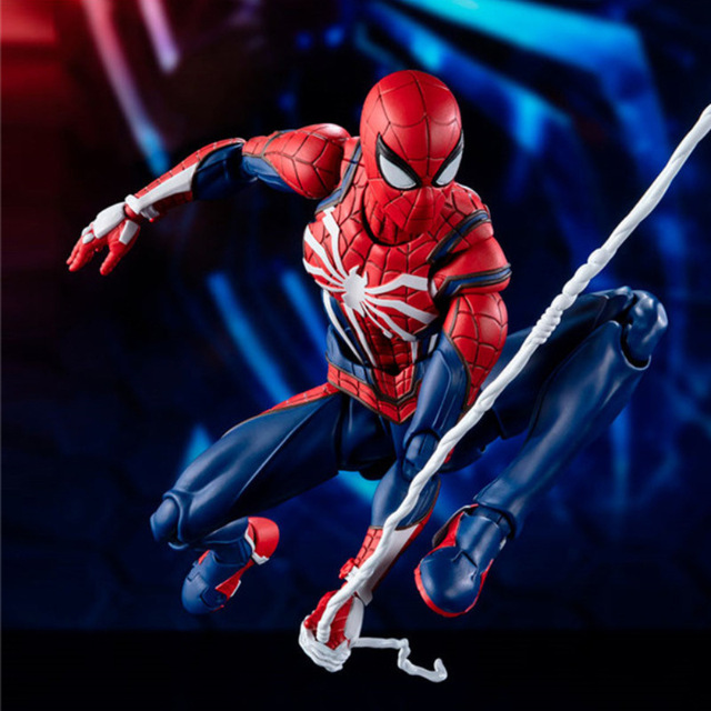 Figurka akcji Disney The Avengers Spiderman Upgrade Battle Clothes - Model z ruchomymi stawami, dekoracja na biurko dla dzieci - Wianko - 6