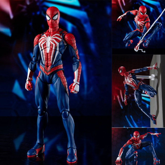 Figurka akcji Disney The Avengers Spiderman Upgrade Battle Clothes - Model z ruchomymi stawami, dekoracja na biurko dla dzieci - Wianko - 2