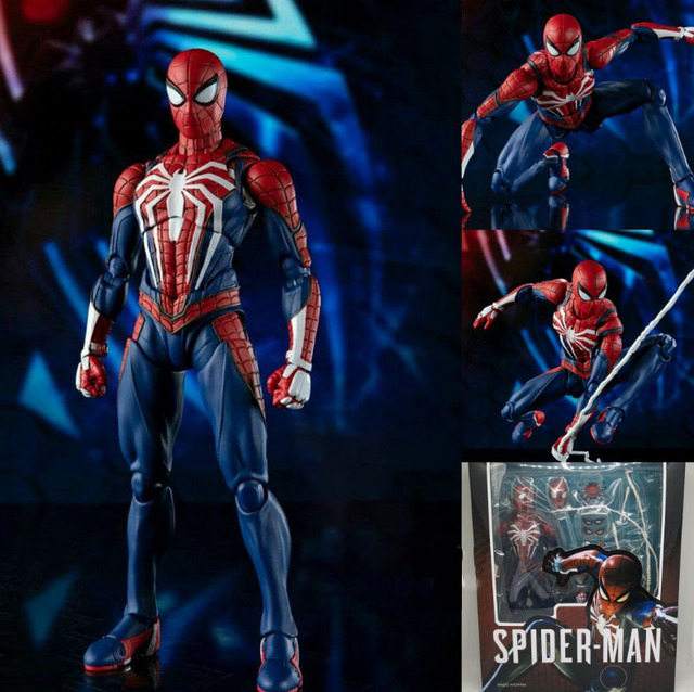 Figurka akcji Disney The Avengers Spiderman Upgrade Battle Clothes - Model z ruchomymi stawami, dekoracja na biurko dla dzieci - Wianko - 1