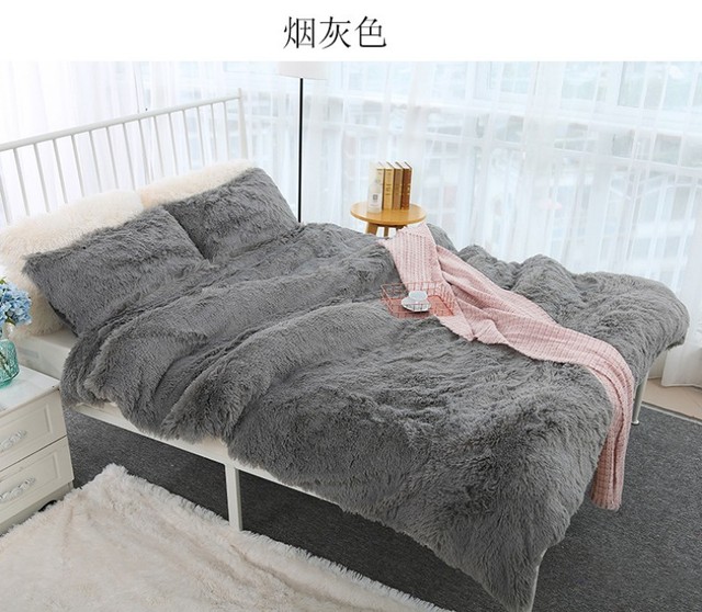 Sofa/pościel z kocami polarowymi w kolorach biały różowy szary - dropshipping narzut Couverture Polaire - Wianko - 7