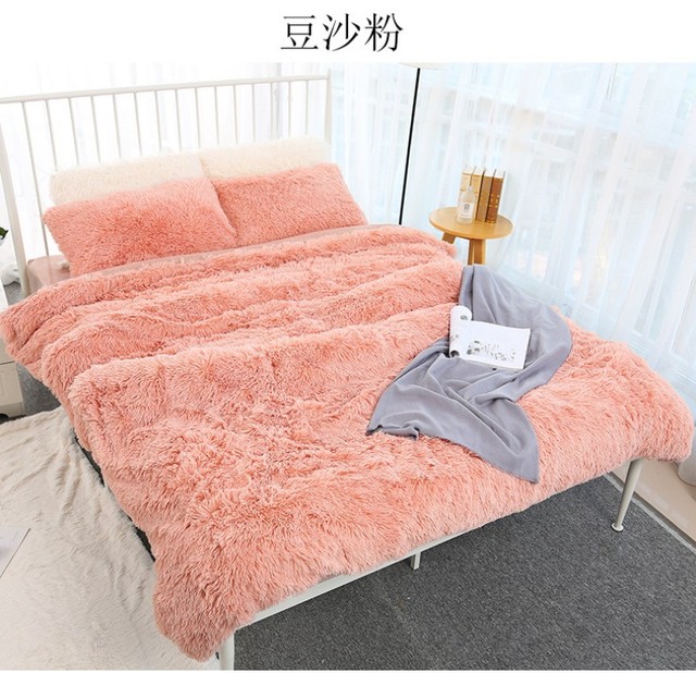 Sofa/pościel z kocami polarowymi w kolorach biały różowy szary - dropshipping narzut Couverture Polaire - Wianko - 1