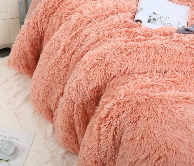 Sofa/pościel z kocami polarowymi w kolorach biały różowy szary - dropshipping narzut Couverture Polaire - Wianko - 2