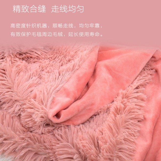 Sofa/pościel z kocami polarowymi w kolorach biały różowy szary - dropshipping narzut Couverture Polaire - Wianko - 17