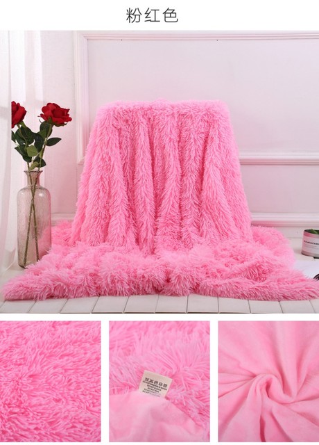 Sofa/pościel z kocami polarowymi w kolorach biały różowy szary - dropshipping narzut Couverture Polaire - Wianko - 56