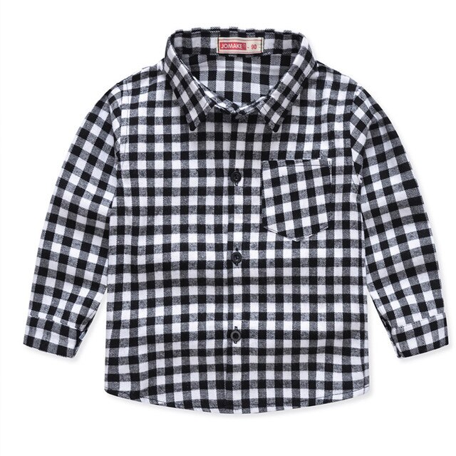 Kratka Maluch - Długorękawowa koszula dla dzieci - stylowa bluzka dla chłopców i dziewczynek - Wianko - 2