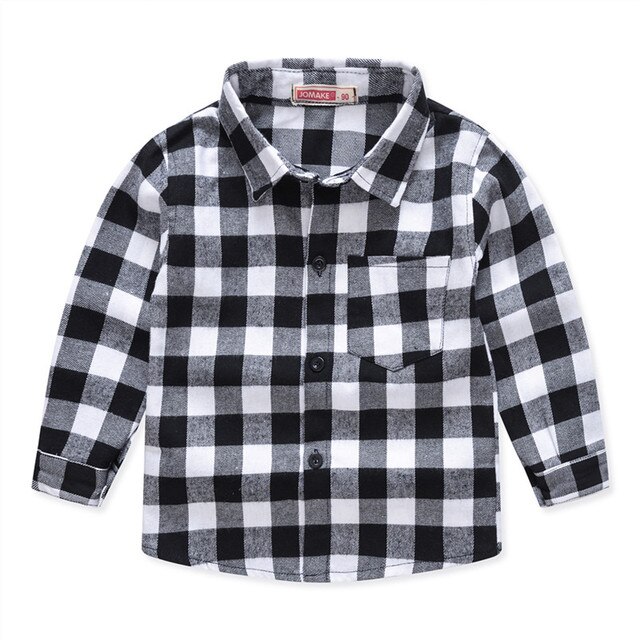 Kratka Maluch - Długorękawowa koszula dla dzieci - stylowa bluzka dla chłopców i dziewczynek - Wianko - 4