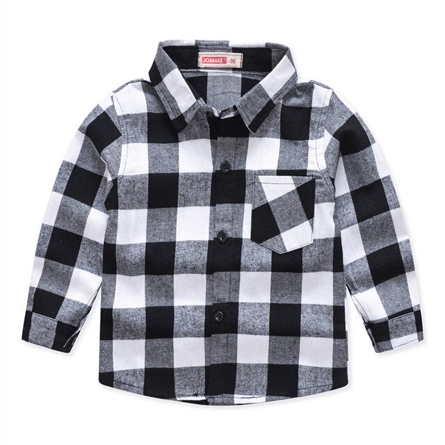 Kratka Maluch - Długorękawowa koszula dla dzieci - stylowa bluzka dla chłopców i dziewczynek - Wianko - 9