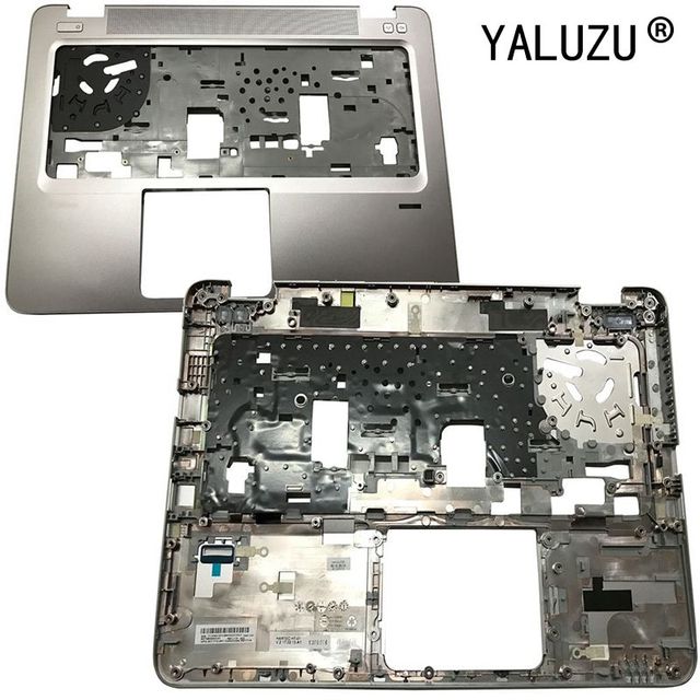 Etui na laptopa YALUZU dla HP EliteBook 840 G3 z podparciem dłoni, obudowa górna, pokrywa, klawiatura, ramka srebrna - Wianko - 1