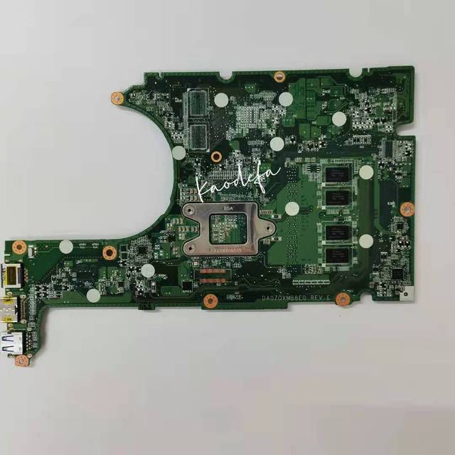 Płyta główna do laptopa Acer Aspire R3-471T R3-471: CPU i3-5005U, RAM DDR3 4GB, model NBM88110066 SR27G, ZQX DA0ZQXMB8E0 REV:E - 100% sprawdzona - Wianko - 2