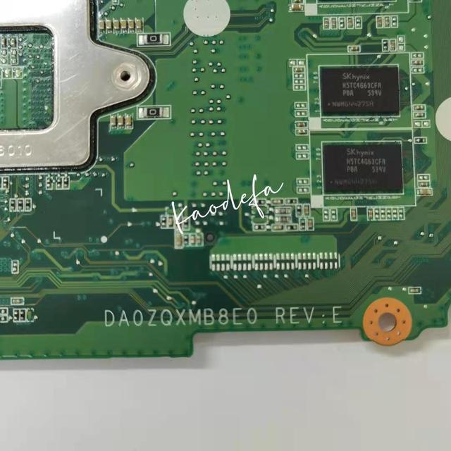 Płyta główna do laptopa Acer Aspire R3-471T R3-471: CPU i3-5005U, RAM DDR3 4GB, model NBM88110066 SR27G, ZQX DA0ZQXMB8E0 REV:E - 100% sprawdzona - Wianko - 5