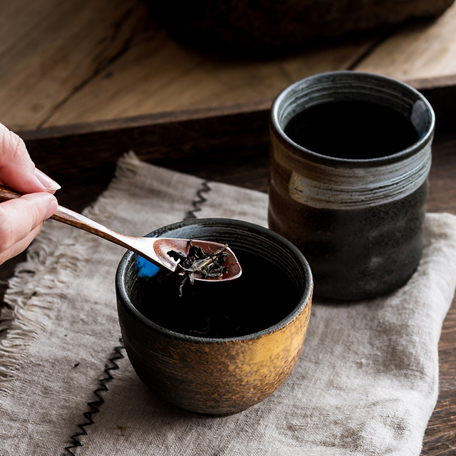 Pojemna filiżanka ceramiczna porcelanowa Retro ze stylu tradycyjnego chińskiego, ręcznie malowana, 170 / 200 ml - Wianko - 12