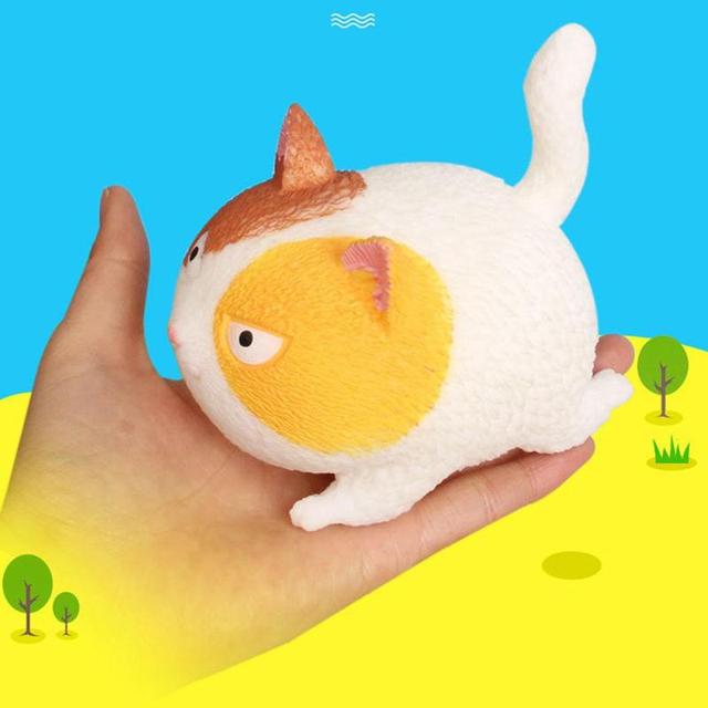 Miękka zabawka Wściekły Kot - dekompresyjny pies zwierzę Fidget Ball z wyciskaną muzyką - Wianko - 3