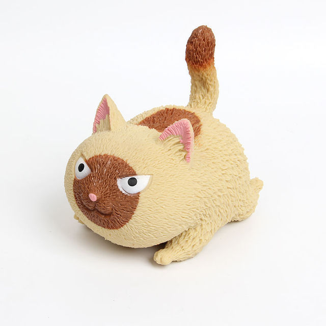Miękka zabawka Wściekły Kot - dekompresyjny pies zwierzę Fidget Ball z wyciskaną muzyką - Wianko - 7