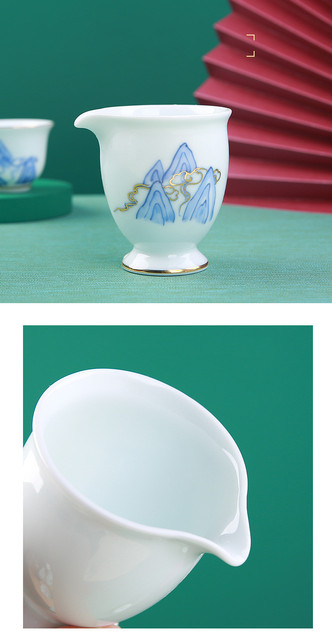 Zestaw 10 sztuk wyszukanych ceramicznych naczyń: ręcznie wykonane czajniki, kubki na herbatę, filtry; porcelanowy czajniczek chiński- do herbaty, gospodarstwa domowego, teaware, drinkware - Wianko - 11