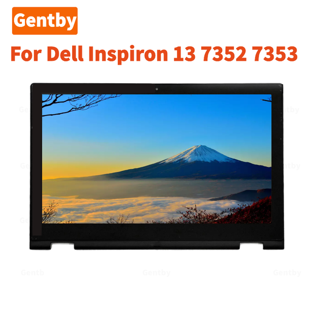 Ekran dotykowy Dell Inspiron 13 7352 7353 P57G001, 13.3 Cal, IPS LCD, wymiana ramki - Wianko - 1