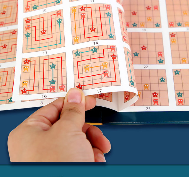 Magnetyczne połączenie 3D labiryntu Puzzle Jigsaw dla dzieci - zabawka edukacyjna - Wianko - 12