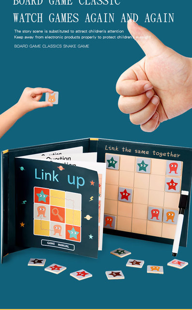 Magnetyczne połączenie 3D labiryntu Puzzle Jigsaw dla dzieci - zabawka edukacyjna - Wianko - 16
